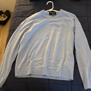 Banana Republic Men's Light Blue Crewneck Sweater